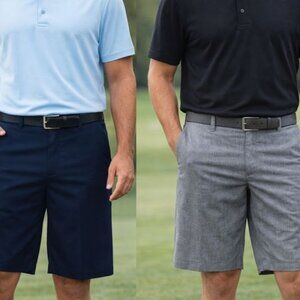 2 Pair PGA Tour Stretch Performance Golf Shorts 36 waist